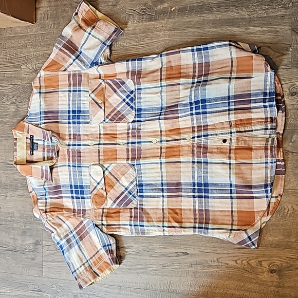 French Connection Men's Medium Button Down Shirt Sleeved Shirt - Picture 1 of 4